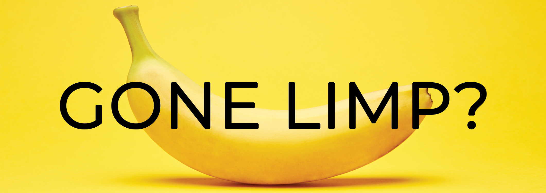 Banana Gone Limp Black Logo